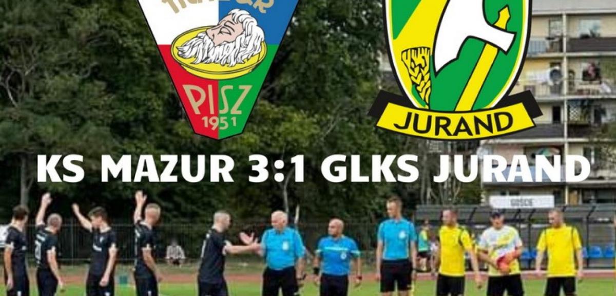 Mazur Pisz wygrywa pierwszy mecz kolejki