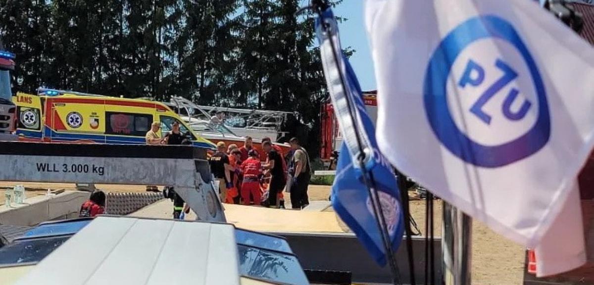 Tragedia na jeziorze Śniardwy. Jedna osoba zginęła porażona prądem