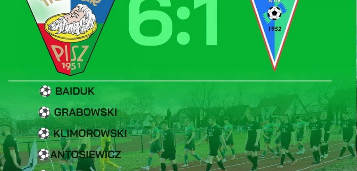 6:1 i to się nazywa wynik! Mazur Pisz rozgromił u siebie Pogoń Ryn