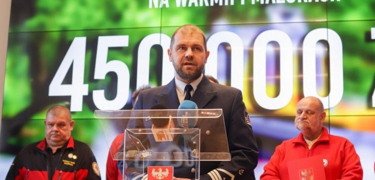 450 tys. zł wsparcia dla mazurskich wodnych służb ratowniczych