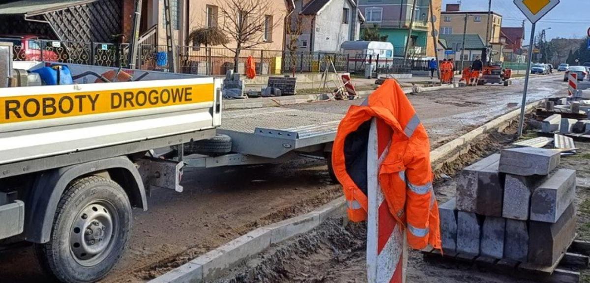 Kontynuacja prac budowlanych na Sikorskiego i Mazurskiej
