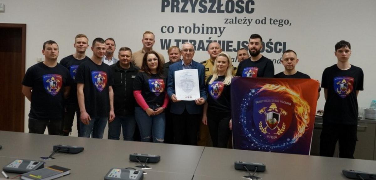 Spotkanie założycielskie OSP w Piszu