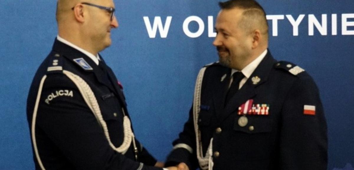 Powołano nowego Komendanta Wojewódzkiego Policji w Olsztynie