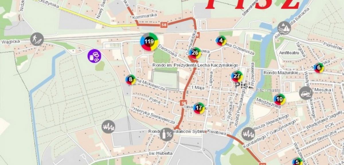 Gdzie najczęściej w mieście dochodzi do przestępstw?