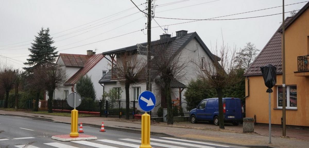 Przejście na Warszawskiej na ukończeniu