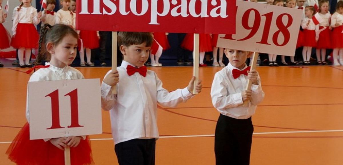 Przedszkolaki zainugurowały obchody Dnia Niepodległości w Piszu