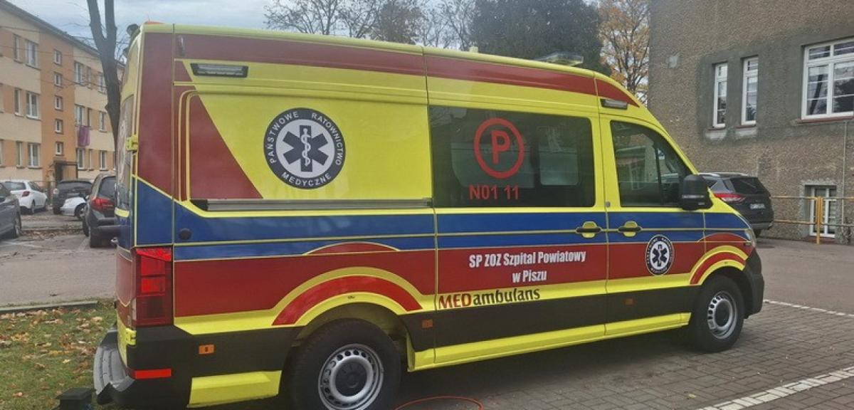 Nowy ambulans na stanie piskiego szpitala