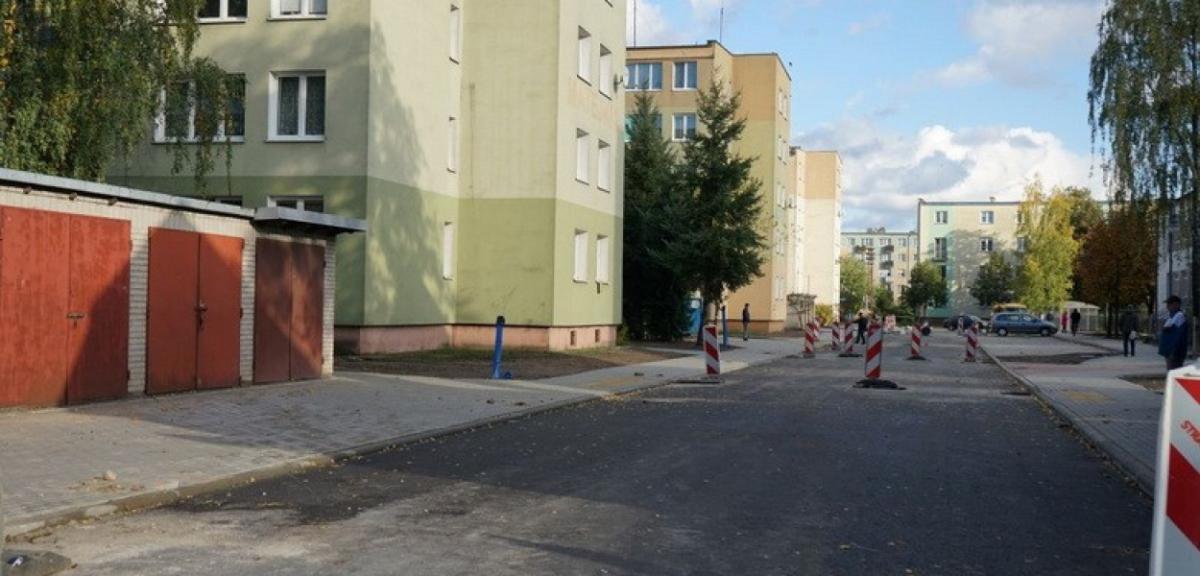 Na ukończeniu jest remont ulicy Jana Matejki