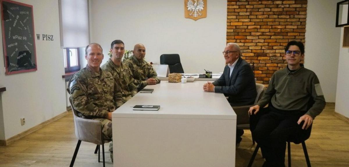 Żołnierze amerykańscy w gotowości do współpracy z Gminą Pisz