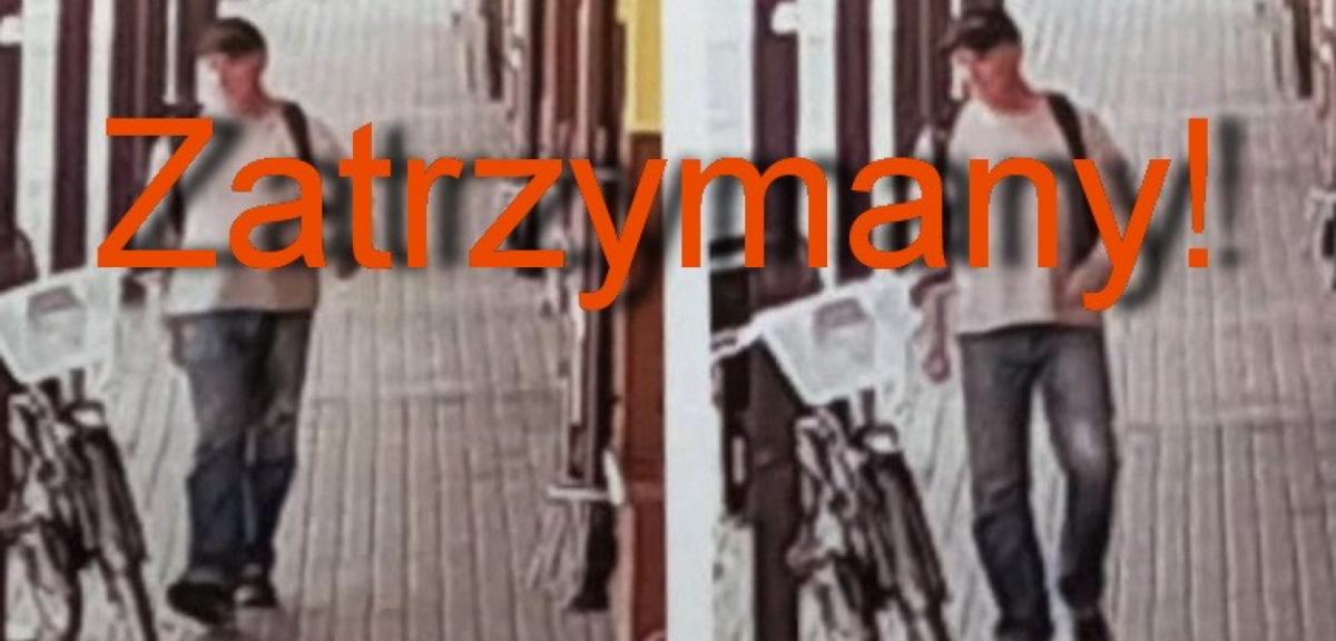Złodziej odnaleziony i zatrzymany