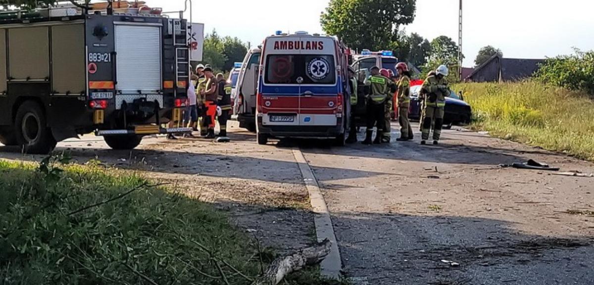 Tragiczny wypadek w Drygałach
