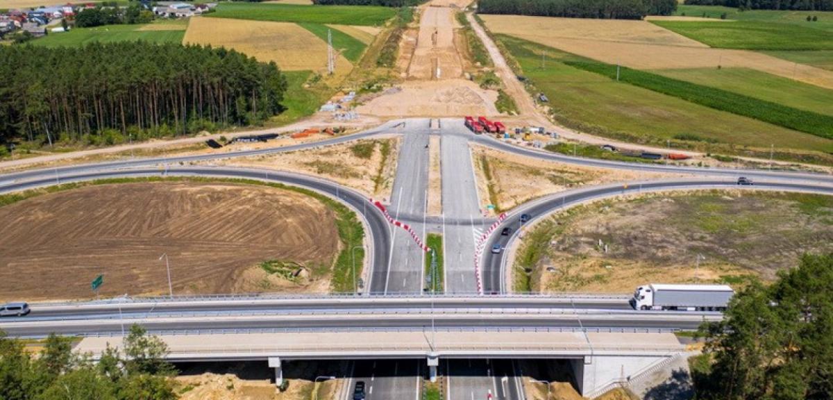 Prace przy budowie obwodnicy Łomży postępują