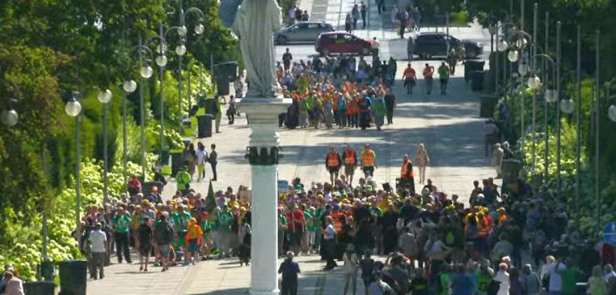 Piesza Pielgrzymka z Pisza dotarła na Jasną Górę