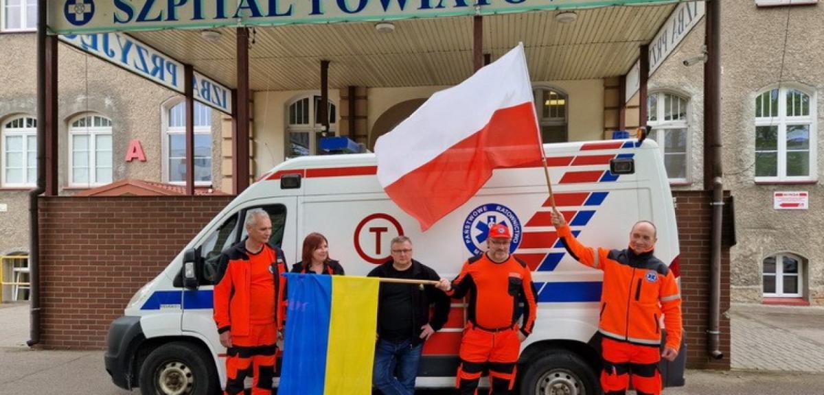 Ambulans medyczny dla Ukrainy