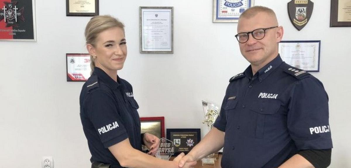 Wyróżniona przez Komendanta Policji
