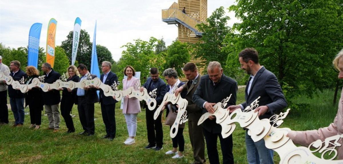 Inauguracja Mazurskiej Pętli Rowerowej