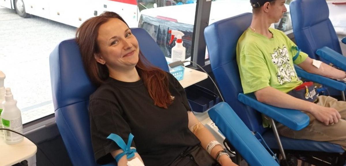 Oddali ponad 20 litrów krwi