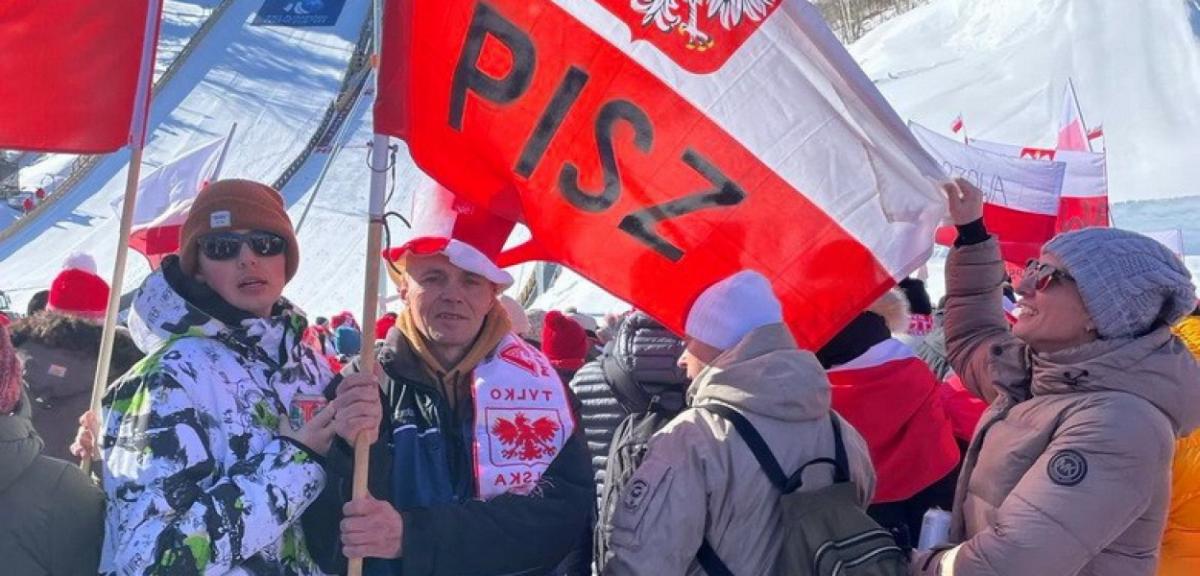 Kibice z Pisza dopingowali polskich skoczków w Lake Placid