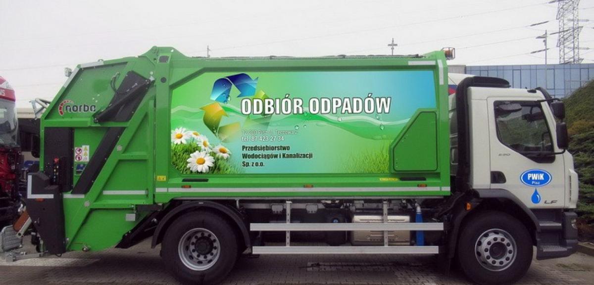 Nowa śmieciarka na stanie PWiKU