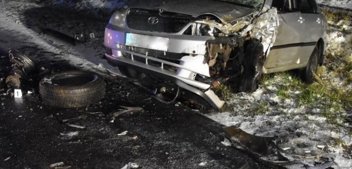 Zderzenie aut w Drygałach. Sprawca miał 3 promile alkoholu