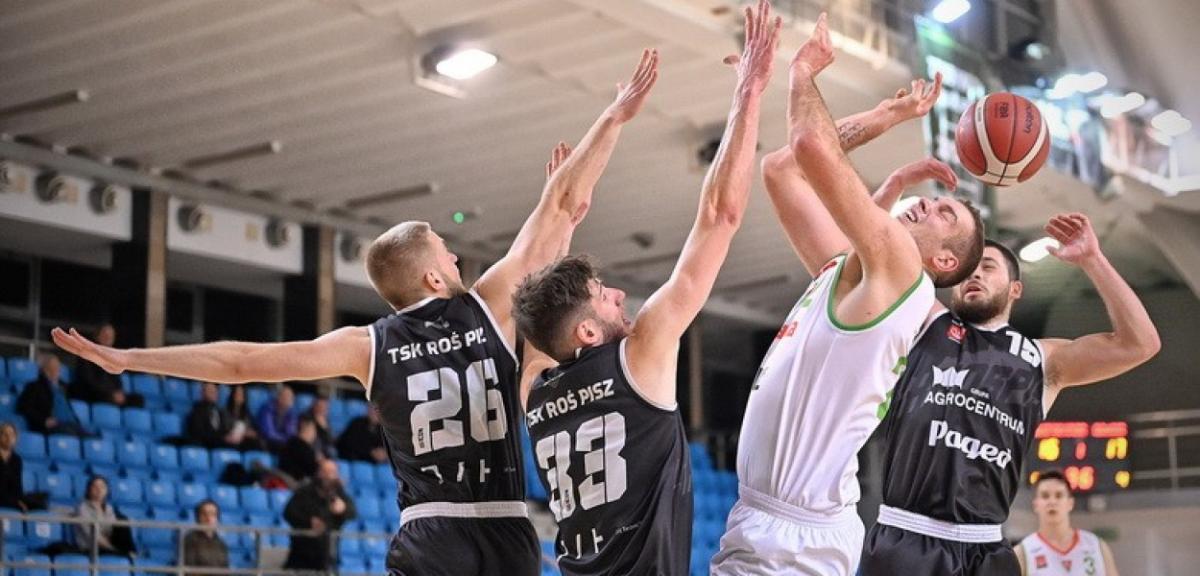 Lublin pokonany. TSK Roś Pisz wygrywa 77:72