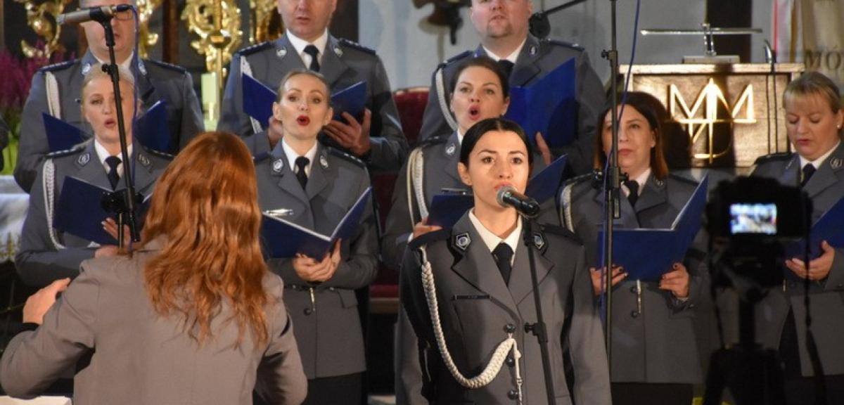 Koncert Chóru Policji Garnizonu Warmińsko-Mazurskiego
