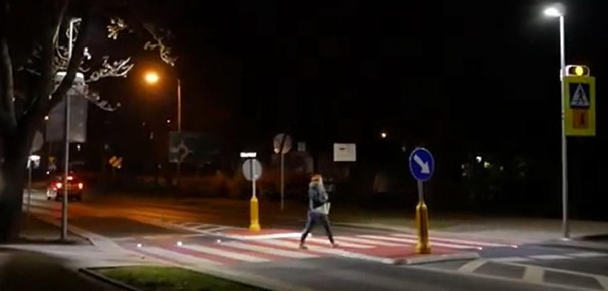 Przejście dla pieszych za mostem już działa