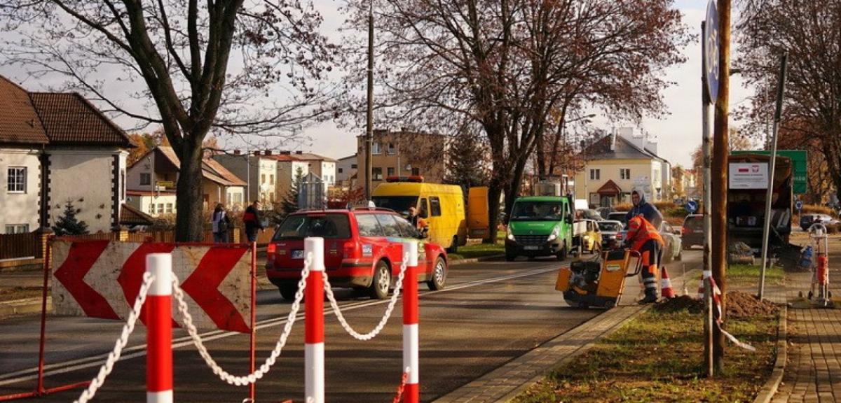 Paraliż ruchu na ulicach Pisza