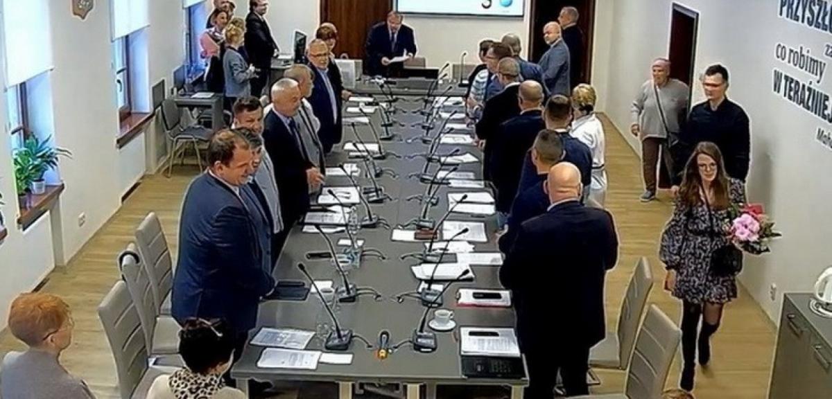 Zdolni młodzi piszanie wyróżnieni podczas sesji Rady Miejskiej