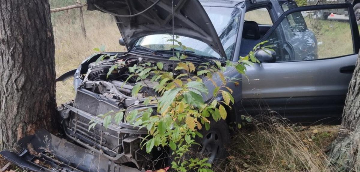 Kolizja drogowa na trasie Orzysz-Bemowo Piskie