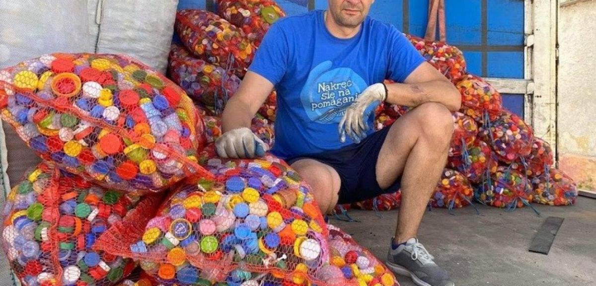 Finał akcji Nakręć się na pomaganie: 8 ton nakrętek 