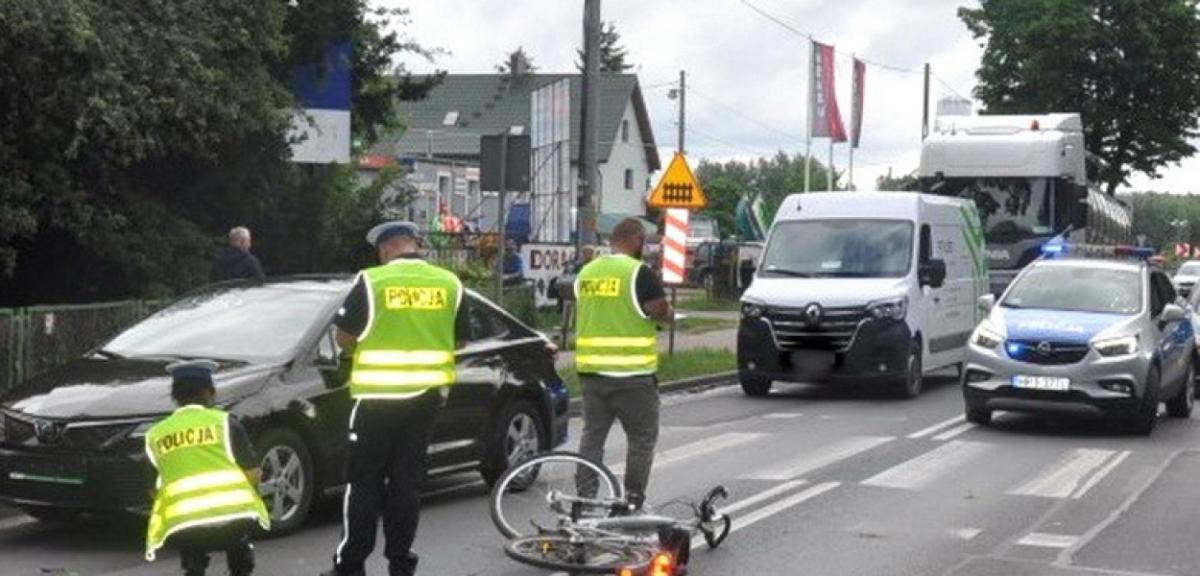  Kierująca autem potrąciła przejeźdżającego przez przejście…