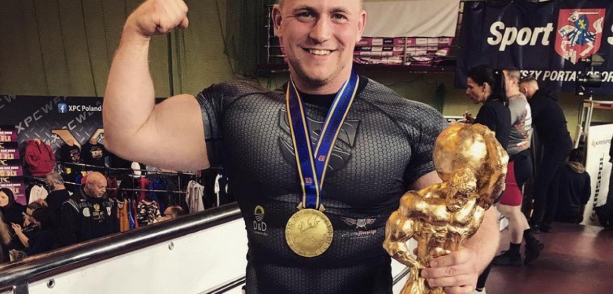 Piszanie Mistrzami Europy w trójboju siłowym 