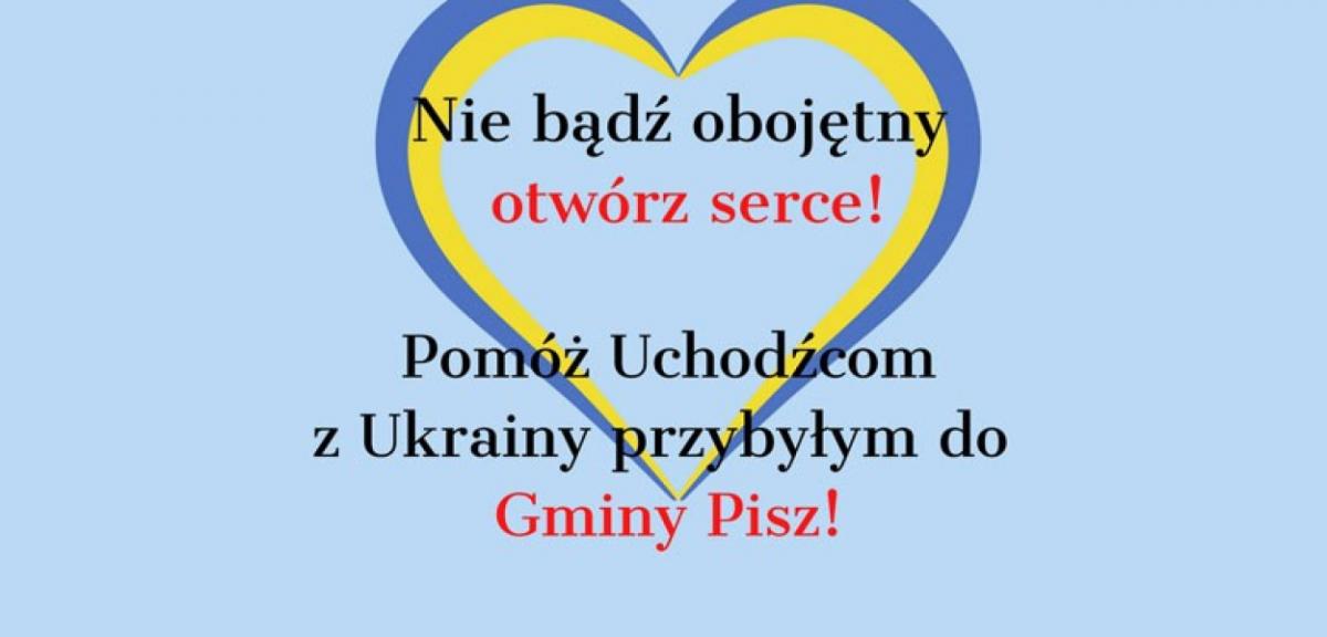 ZHP dla Ukrainy Gmina Pisz - konto do wpłat