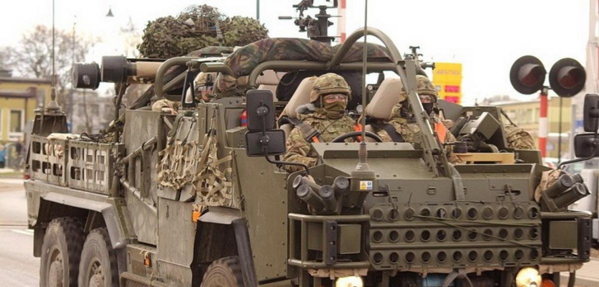 Wzmożony ruch pojazdów wojskowych na drogach naszego powiatu