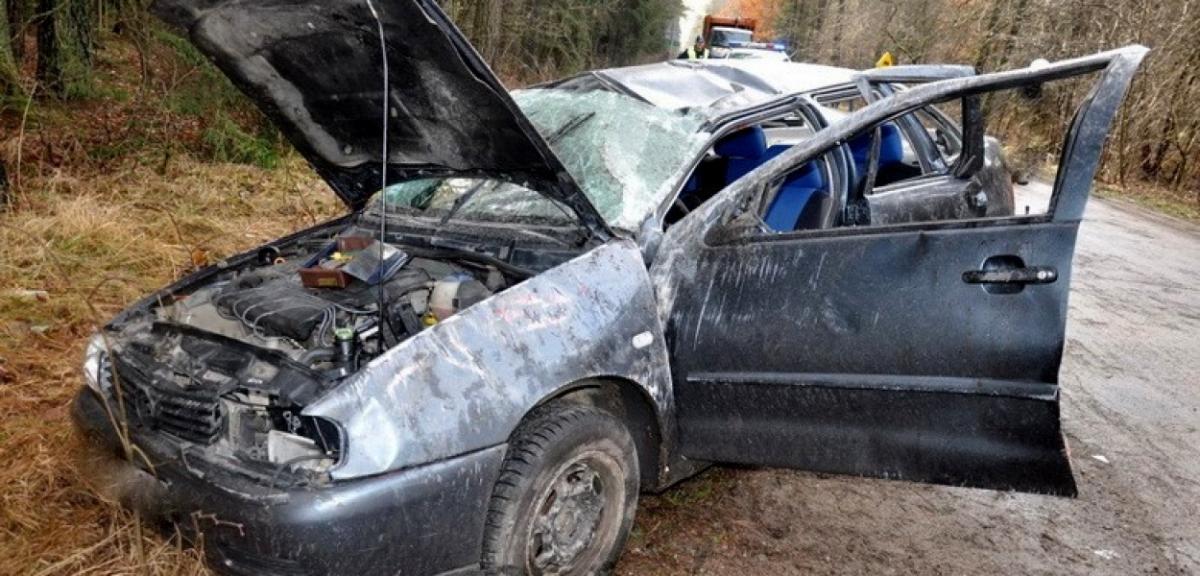 Dwa wypadki drogowe i cztery osoby ranne