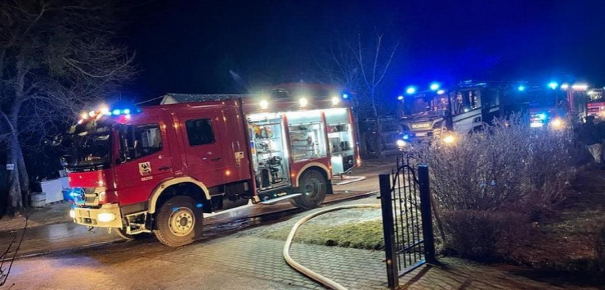 Interwencja strażaków: pożar w świetlicy wiejskiej