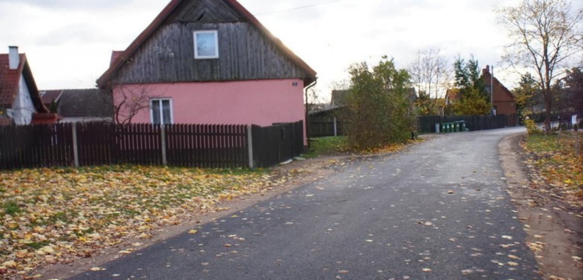 Droga w Trzonkach już po remoncie