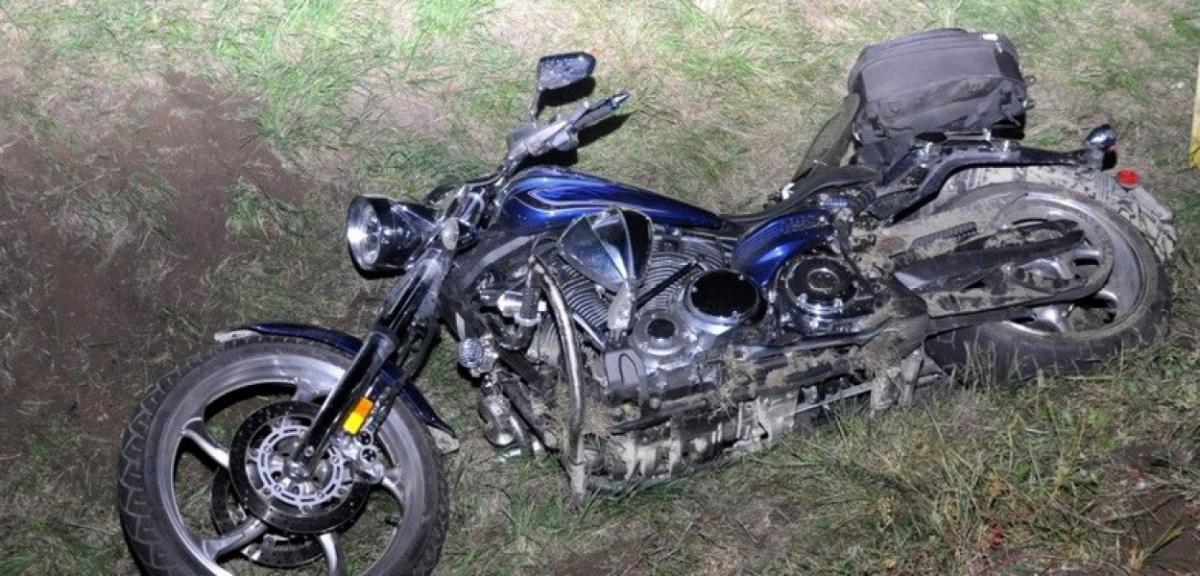 Wypadek motocyklisty na trasie Pisz- Ruciane - Nida