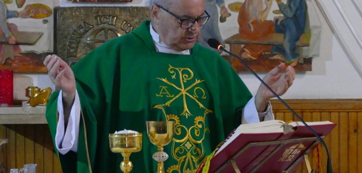 Proboszcz Parafii w Kociołku Szlacheckim żegna się z parafianami