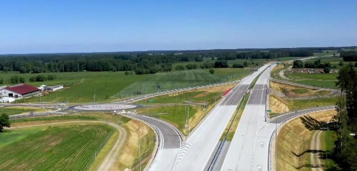 Kolejny odcinek szlaku Via Baltica oddany do ruchu
