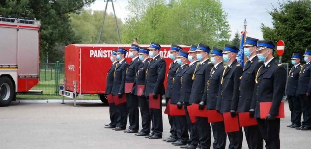 Uroczyste obchody Dnia Strażaka w KP PSP Pisz