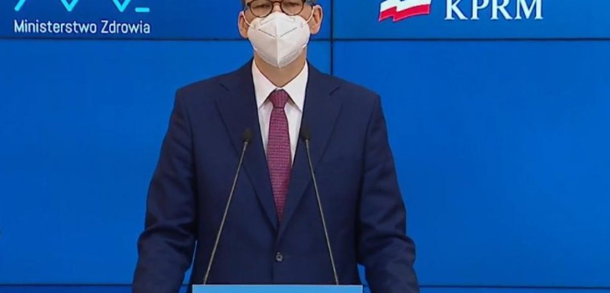 Premier: Od 27 marca nowe obostrzenia dla kraju 