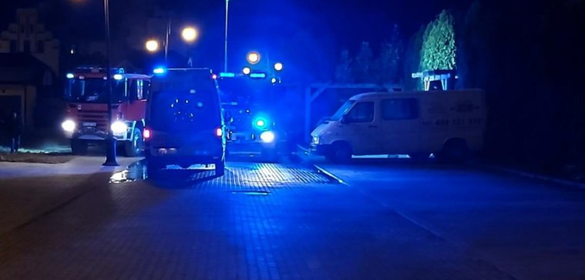 Dym nad Pisą. Wybuchł pożar w Złotej Łani