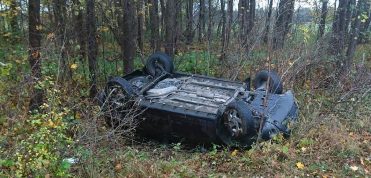Nadmierna prędkość przyczyną wypadku na trasie Pisz-Orzysz
