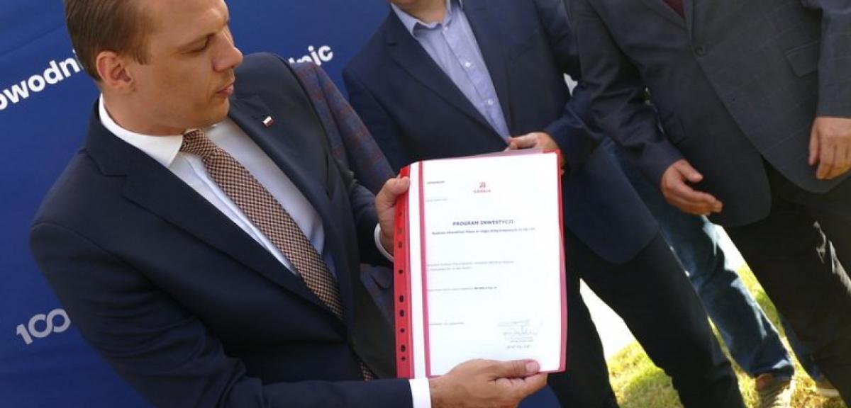 Wiceminister Infrastruktury zatwierdził plan inwestycyjny Obwodnicy Pisza