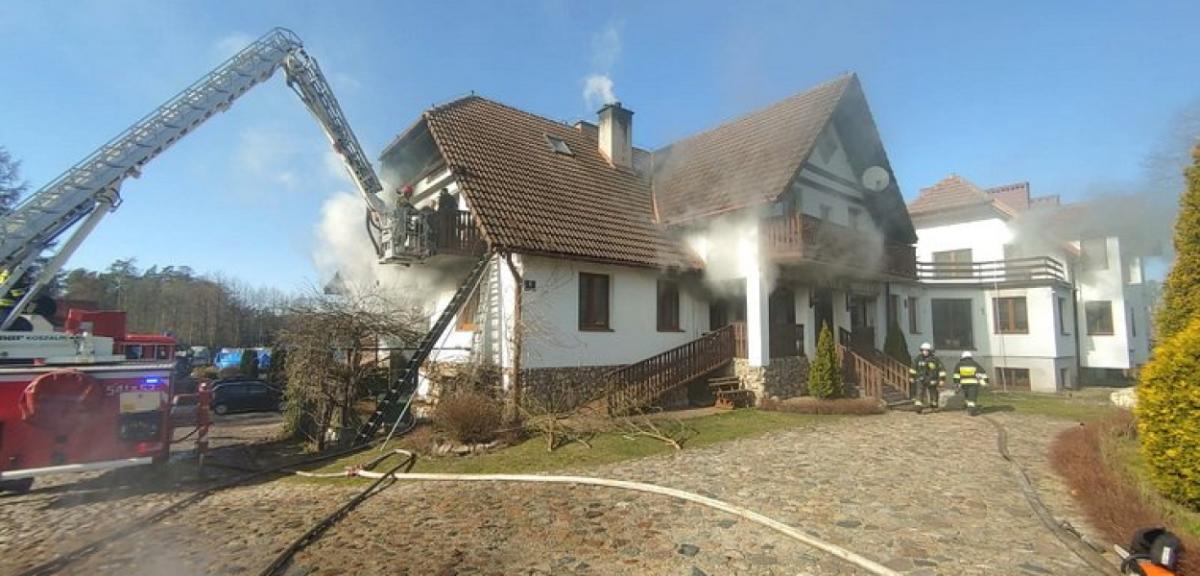 Ruciane-Nida: Pożar pensjonatu