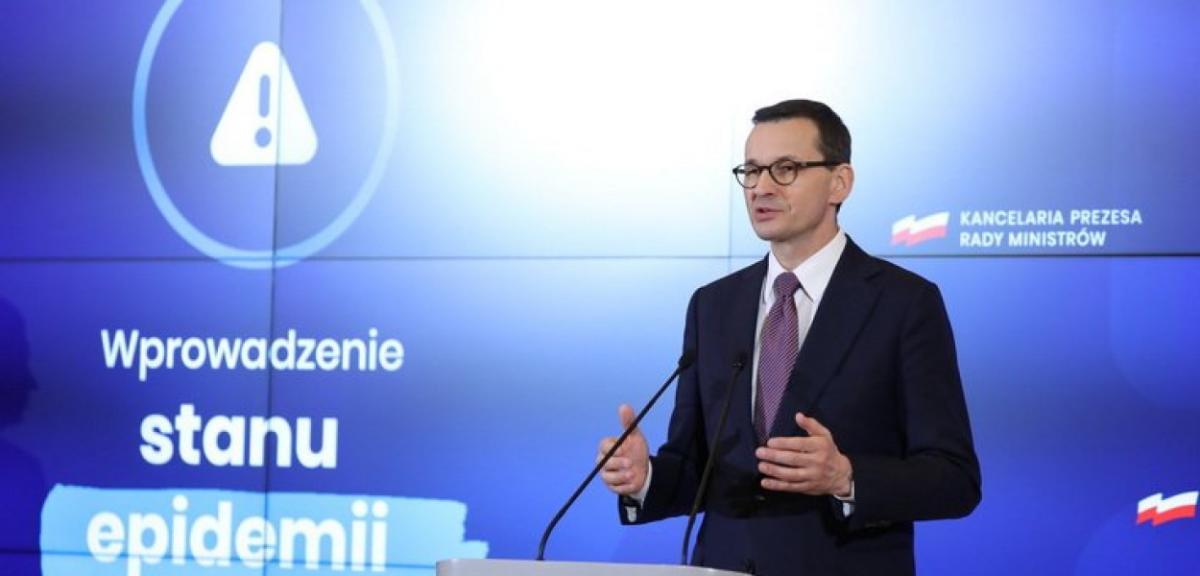 Premier ogłosił stan epidemii w kraju. Szkoły zamknięte do Wielkanocy