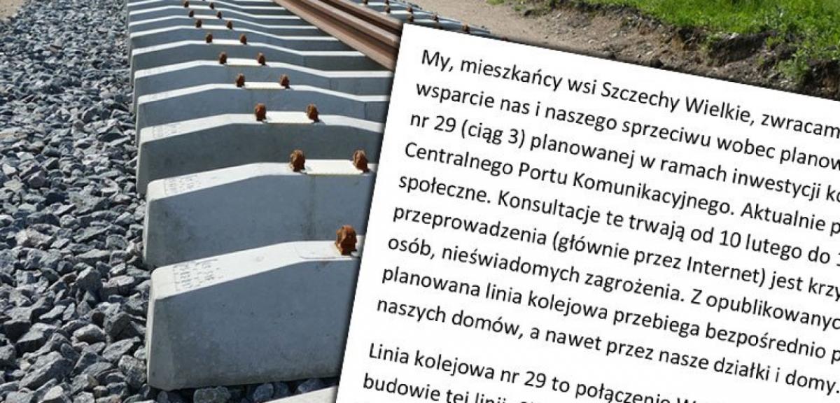 Linia kolejowa głównym tematem minionej sesji