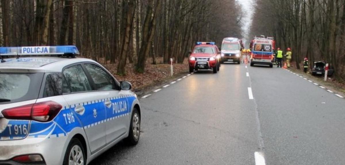 Wypadek na trasie Pisz-Orzysz